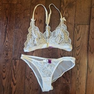 Lace Bralette and Panty Set - L'Agence By Agent Provocateur